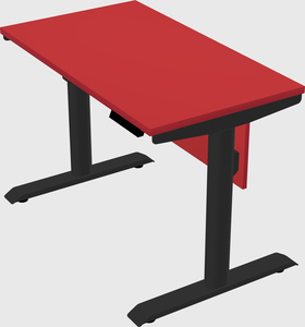 Dual motor electric desk