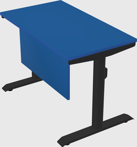 Dual motor electric desk