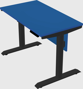 Dual motor electric desk