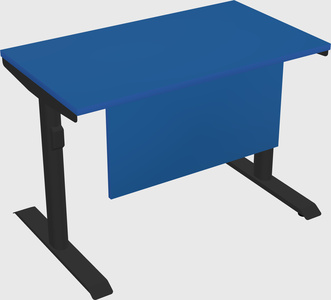 Dual motor electric desk