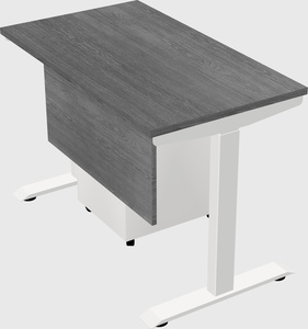 Single motor electric desk