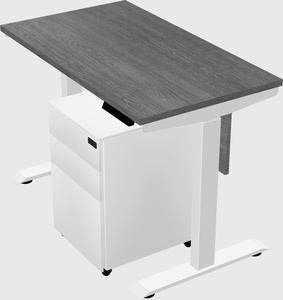 Single motor electric desk