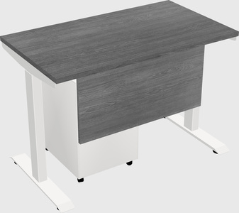 Single motor electric desk