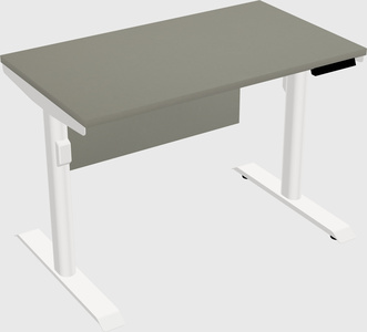 Dual motor electric desk