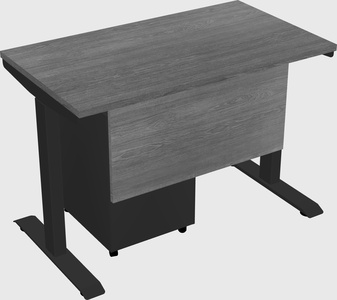 Single motor electric desk