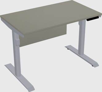 Dual motor electric desk