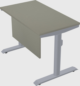 Dual motor electric desk