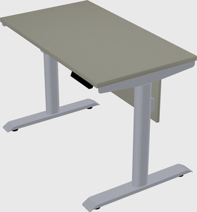 Dual motor electric desk