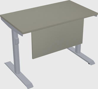 Dual motor electric desk