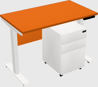Single Motor Electric Desk