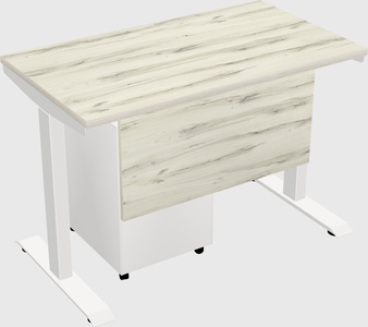 Single motor electric desk