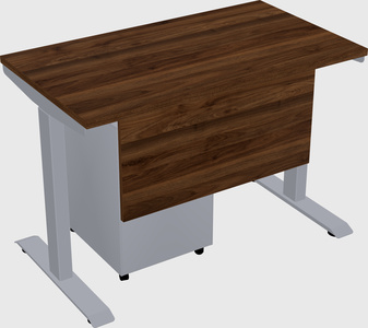 Single motor electric desk