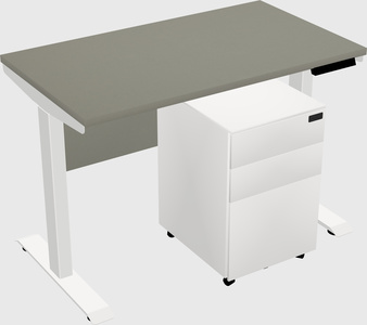 Single Motor Electric Desk
