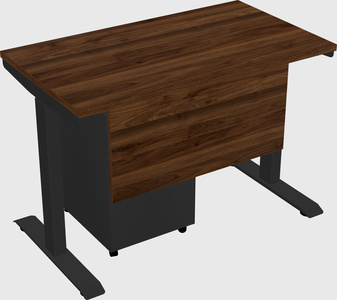 Single motor electric desk