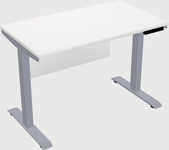 Single motor electric desk