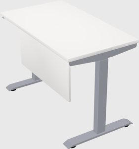 Single motor electric desk
