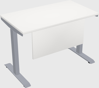 Single motor electric desk