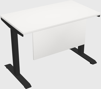 Single motor electric desk