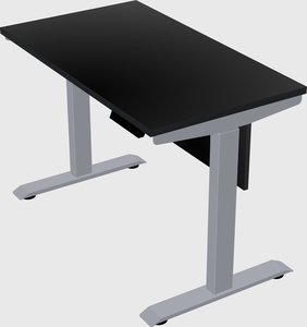 Single motor electric desk