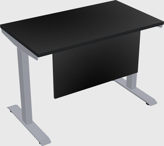 Single motor electric desk