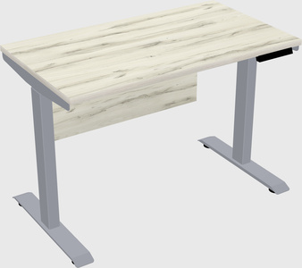 Single motor electric desk