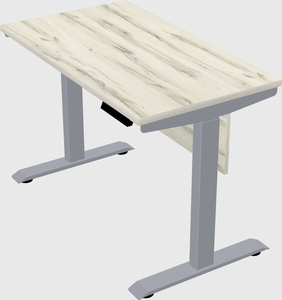 Single motor electric desk
