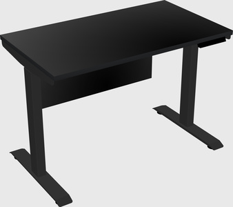 Single motor electric desk