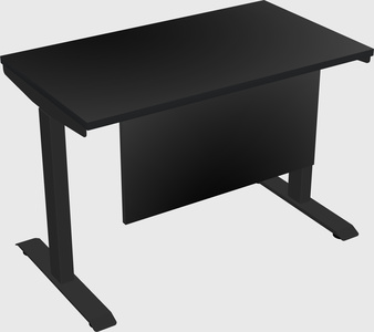 Single motor electric desk