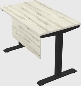 Single motor electric desk