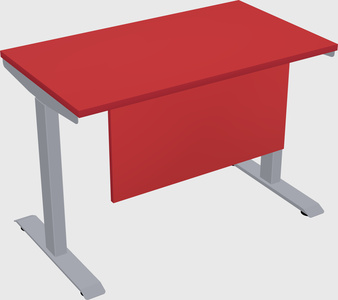 Single motor electric desk
