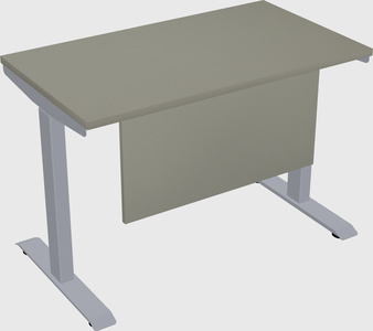 Single motor electric desk
