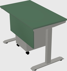 Height-adjustable desk - grade 3