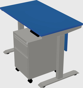 Height-adjustable desk - grade 3