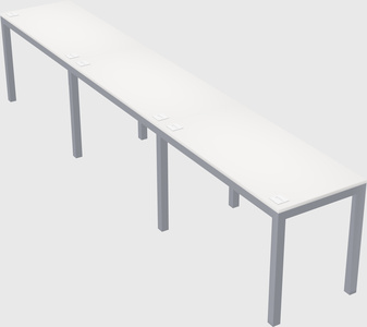 Rectangular desk