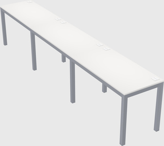 Rectangular desk