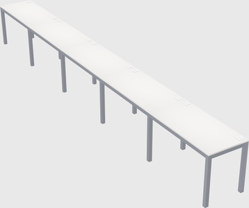 Rectangular desk