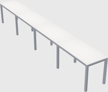 Rectangular desk
