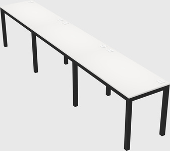 Rectangular desk