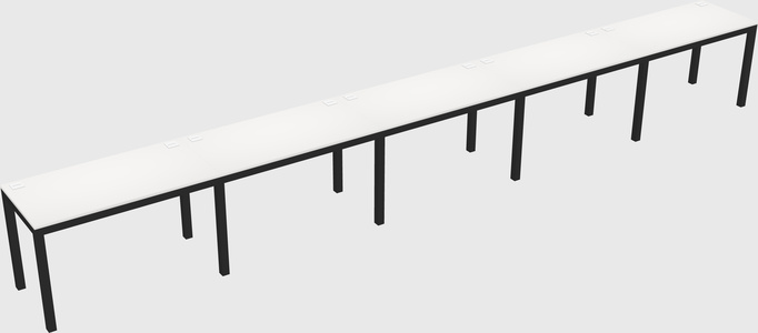 Rectangular desk