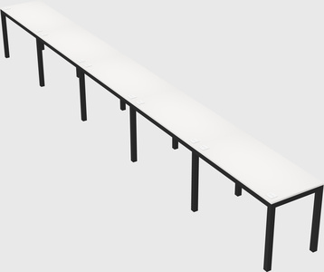 Rectangular desk
