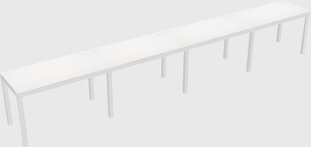 Rectangular desk
