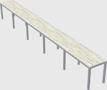 Rectangular desk