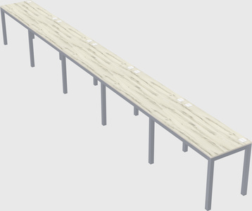 Rectangular desk