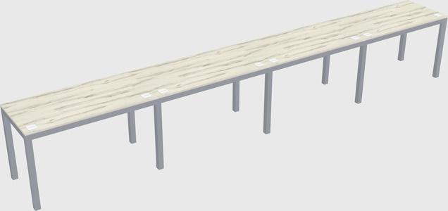 Rectangular desk
