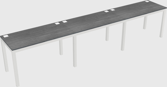 Rectangular desk