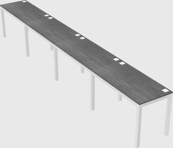 Rectangular desk