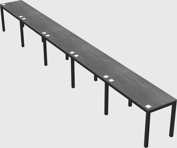 Rectangular desk
