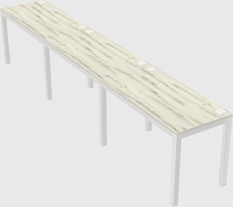 Rectangular desk