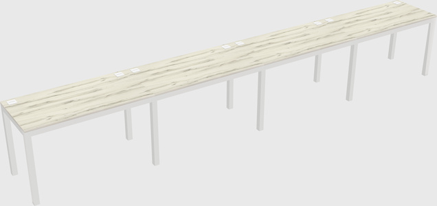 Rectangular desk