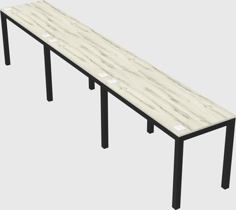 Rectangular desk